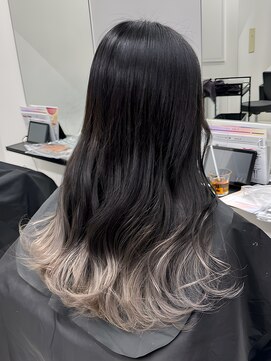 アライブ キチジョウジ(ALIVE Kichijoji) ALIVE kichijoji 結んで隠せるグラデーションカラー