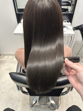 エニー 北千住(any) 美髪矯正/オリーブグレージュ