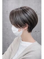 リトマス 二子玉川(litmus)&nbsp;二子玉川/脱白髪染め/ショートボブ/髪質改善/50代／60代/白髪