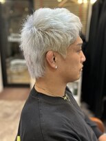 サロン ハナノ(Salon Hanano)&nbsp;メンズハイトーンホワイトカラー10代20代30代メンズショート