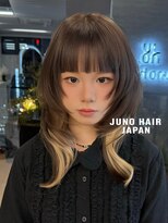 ジュノヘアージャパン 表参道(JUNO HAIR JAPAN) ★増えてきてる!インナーカラー!レイヤーカットと相性抜群★