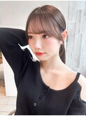 小顔前髪イメチェン似合わせ顔周りカット後れ毛10代20代30代40代