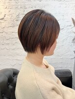 ラム(L'am) ショート/ダークブラウン/高松