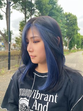 フレリス(FreRis) ネイビーブルー×ブルーブラック!!!