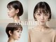 マニッシュ(Mannish)の写真/“似合わせ”を感覚で終わらせない、丁寧なデザイン提案を。