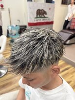 スウェル 稲毛店(Swell)&nbsp;フェード×ホワイトメッシュ[稲毛/稲毛駅/メッシュ]