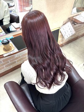セットアップ 岡山北長瀬店(SET-UP) 暗めカラーピンクブラウンカラー11.7