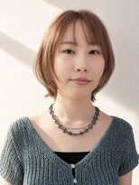 レクタ(recta)&nbsp;大人20代30代顔周りにレイヤーが入ったショートボブ