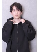 リメル 奥沢自由が丘店(Remel)&nbsp;ニュアンスパーマ黒髪ナチュラルマッシュ【Remel奥沢自由が丘】
