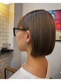 似合わせカット20代30代40代50代ショートボブ、切りっぱなしボブ