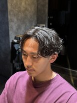 ベスト 木更津(BEST)&nbsp;シャドウパーマルーズパーマセンター分けニュアンスパーマ木更津