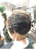 CAN】40代以上にオススメ！ショートのポイントパーマスタイル
