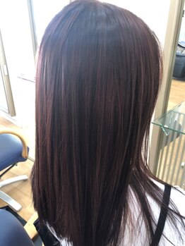 アドマンヘアー(ADMANhair)の写真/まっすぐな指通りで自然な仕上がりが自慢のストレート♪高技術×高品質に拘り抜いた[ADMAN]のクオリティ◎