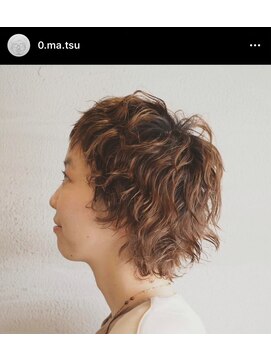 ノブ(NOB.) ショート　スパイラルパーマ