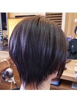 ブレス バイ ファースト 大和吉岡店(Breath by first)&nbsp;クセ毛でも素敵なショート【stylist西條】