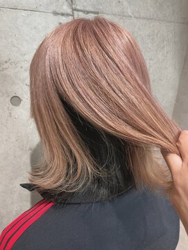 ミラシィ 稲毛(Mirashy) 今話題の「逆インナーカラー」(^^)