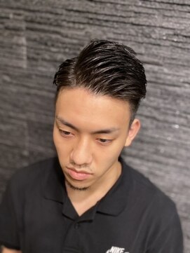 プレミアムバーバー 赤坂店(PREMIUM BARBER produce by HIRO GINZA) ツーブロ七三【ヒロ銀座】赤坂/バーバー/パーマ