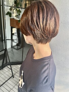 サーカス(circus) 小顔にスタイルも良く見えるハンサムショート*