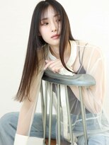 スリール バイ ミリー 江坂(Sourire by milly)&nbsp;【Sourire江坂】美髪うる艶ストレートダークブラウンロングヘア