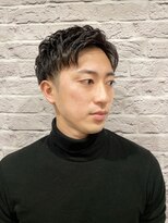 グレイスフル バーバープラチナム 六本木店(Graceful Barber platinum)&nbsp;ビジネスショート/ツーブロック/メンズショート/アップバング