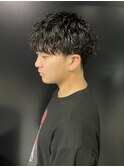 【ツイストスパイラルパーマ】フェード/バーバー/メンズカット