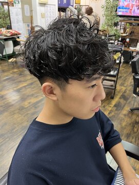 ゆとり炉の樹 のぐ男 ナチュラルスペインカール