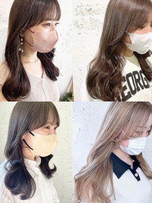 [韓国風/髪質改善/美容室]女性スタイリストが同じ目線での提案をしてくれる♪髪のお悩みも気軽に相談◎