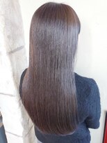 オートゥール(hair room Auteur)&nbsp;20代30代40代髪質改善カラーアッシュグレージュ艶感ストレート