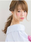 ☆月曜営業☆【ojiko.】大人可愛い簡単ポニーテールアレンジ