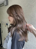 パークレーン アイス イヴェン(park lane ICI yeven)&nbsp;ブリーチなし　オリーブベージュ　グレージュ　/akari