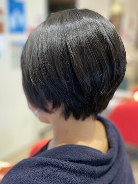 ヘアアンドリラクゼーション エグゼ(Hair and relaxation exe) ショートボブ