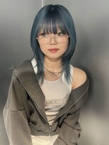 ペレ 梅田(PELE)&nbsp;黒髪/ボブルフ/ネビージュ/小顔/ワンレン/梅田/髪質改善/前髪