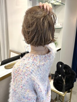 レトン 銀座(leton) ハイライト/ボブ/ショートボブ/ベージュ/イメチェン