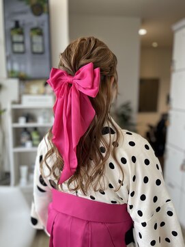 ルシードスタイル ムースユイット(LUCIDO STYLE mousse8) 【卒業式】袴着付け×ヘアセット