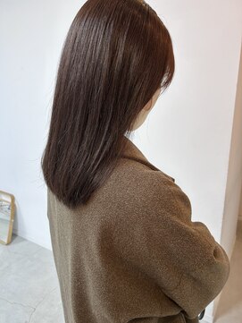 キー(kii) 透明感カラー/ぱつっと/今泉美容室