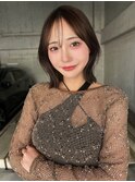 @haru__sand ボブ/レイヤーボブ/韓国風/小顔/ワンレン/大阪梅田