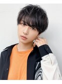 メンズモテヘア シースルーマッシュ束感ヘア