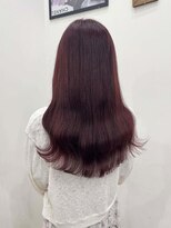 ロックス バイ マグ 松本(rocks BY MAG)&nbsp;透明感抜群♪ダブルカラーブリーチインナーカラーピンクブラウン