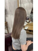 シェノン 近鉄奈良店(CHAINON)&nbsp;透け感と艶感！上品な可愛さグレージュカラー