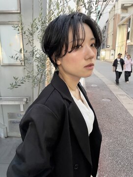 ヌード(NUDE) NUDE20代30代ハンサムショート レイヤーショート黒髪ショート