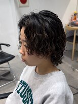 フィフスパーク(fifth PARK)&nbsp;渋谷ツイストスパイラルパーマフェザーシャドウパーマfifthヘア