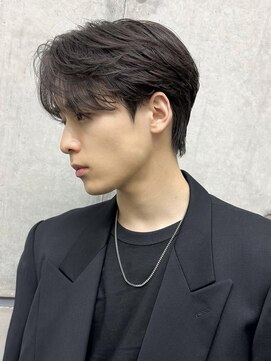 オーシャントーキョー ホワイト 原宿(OCEAN TOKYO WHITE) ニュアンスセンターパートマッシュ