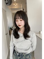 サン(SAN)&nbsp;韓国風ツヤ髪レイヤー/ダークブラウン