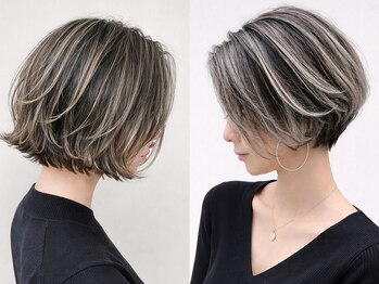 テト(teto)の写真/透明感とツヤを纏う、あなただけの「パーソナルカラー」。ダメージを抑え、色落ちまで美しい旬の髪色に。