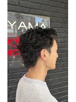 フジヤマバーバーショップ アジト(FUJIYAMA BARBER SHOP ajito)&nbsp;フェザーショートウルフ