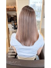 アグ ヘアー ナッツ 秦野店(Agu hair nuts) 秦野で人気のシャドールーツ×シアーベージュ
