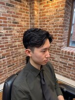 ミリオンバックス 神田店(Million Bucks)&nbsp;アップバング　フェザーパーマ