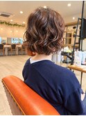 大人かわいい＊ゆるふわボブパーマ