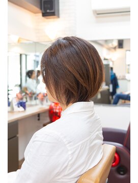 ヘアージャンティ(HAIR GENTIL) ボブ　【 大人ボブ × 丸みショート 】