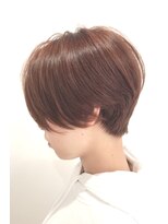 レム(LEM)&nbsp;ハンサムショート柔らスタイル赤ピンクカラー